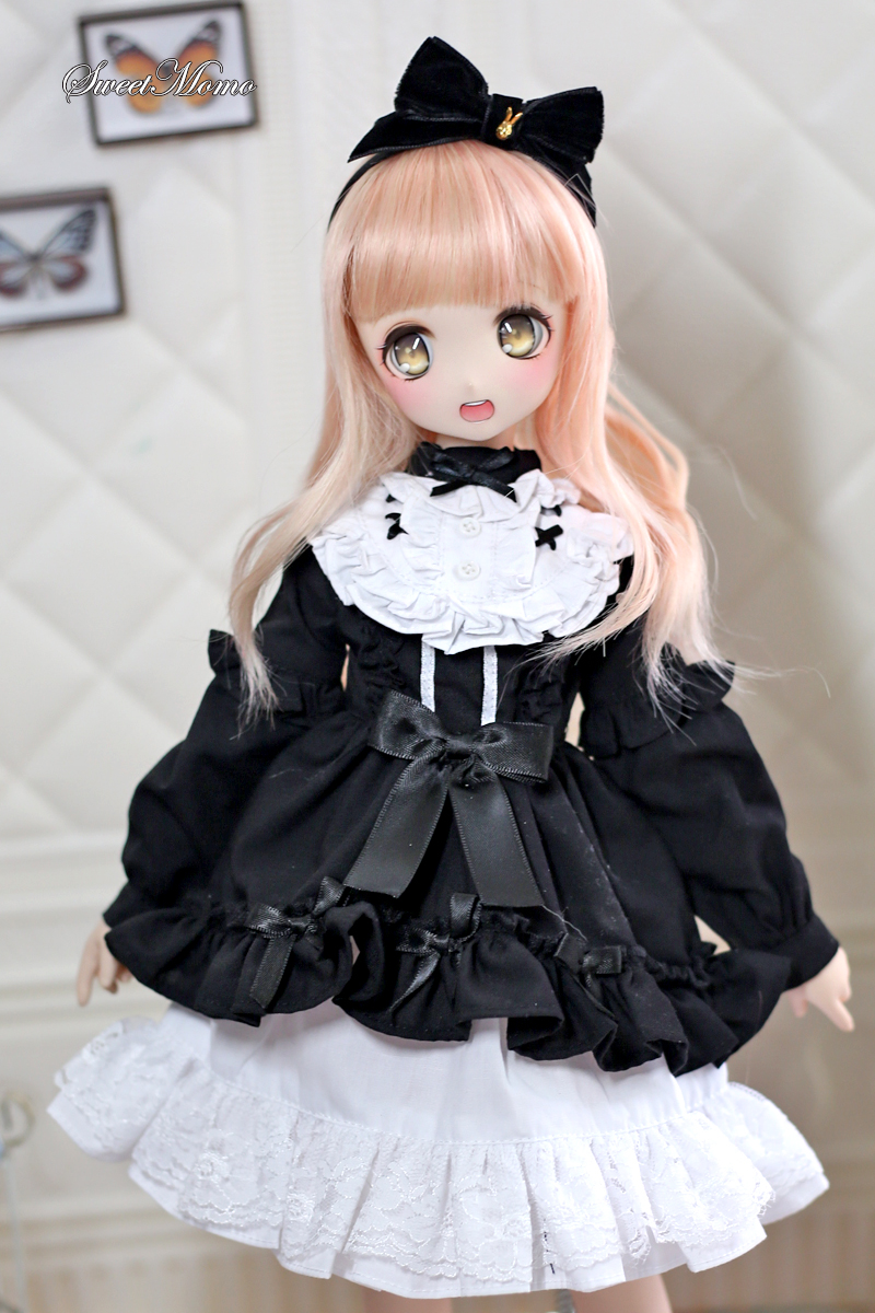 クラシカルロリータファッション（ブラック：MDD）（MSD・MiniDD