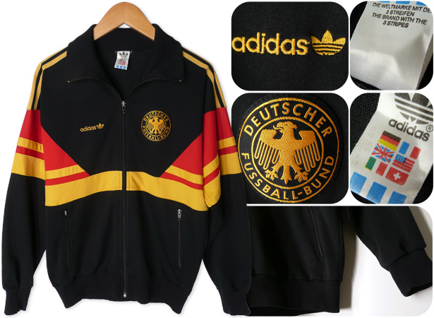 adidasアディダス80年代ドイツ代表ジャージ - 古着屋 どろんこ