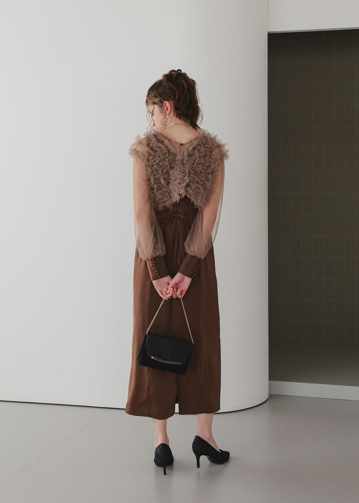 フリルブラウスセットドレス｜DorryDoll