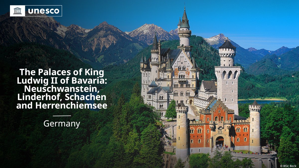 ユネスコ世界遺産委員会 ノイシュバンシュタイン城を世界遺産に登録