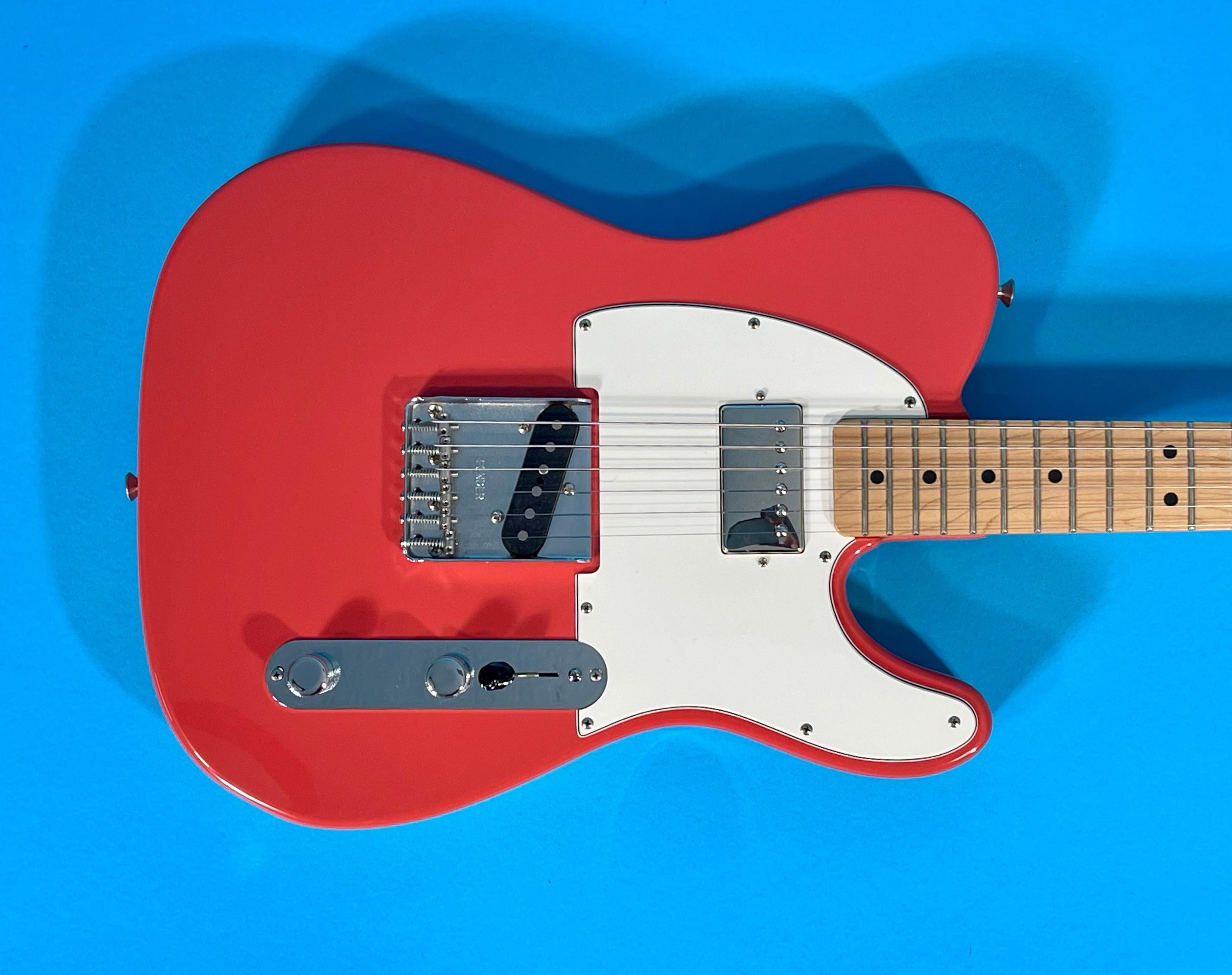 1997 Fender Telecaster U.S.A. made California series Fiesta Red