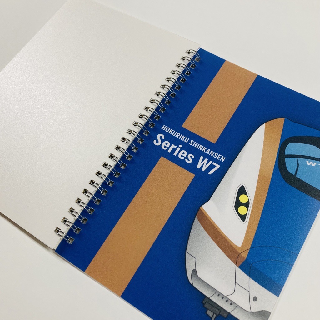 北陸新幹線W7系ダブルリングノート: 鉄道グッズ│DISCOVER WEST mall