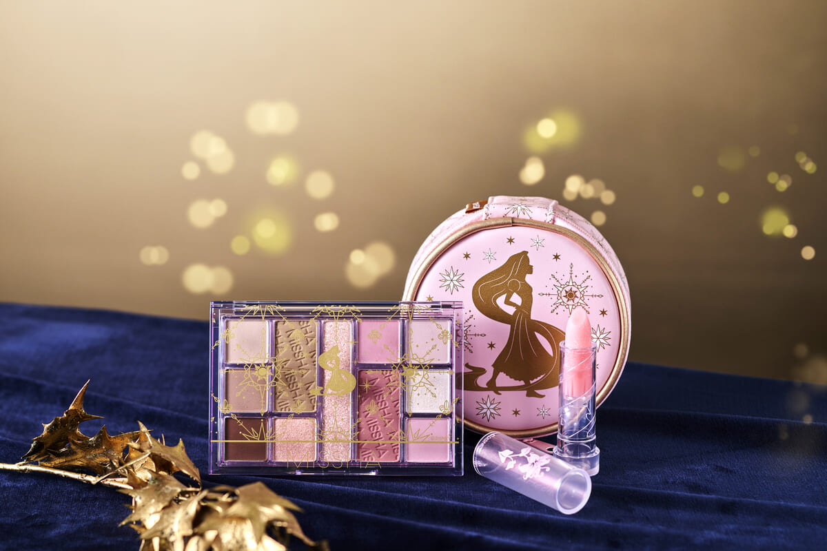 ラプンツェルとベルをイメージしたパレットやコフレセット！ディズニー