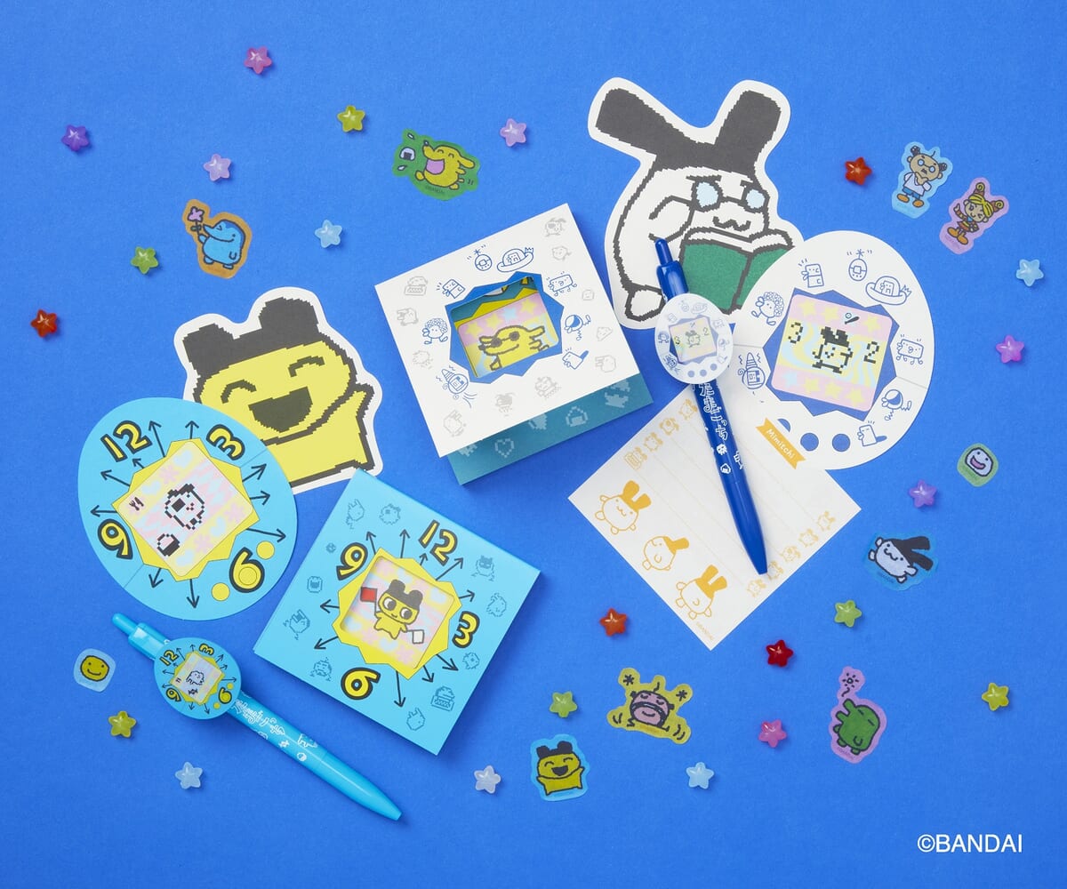 1996年当時のキャラクターたちを使った懐かしアート！サンスター文具