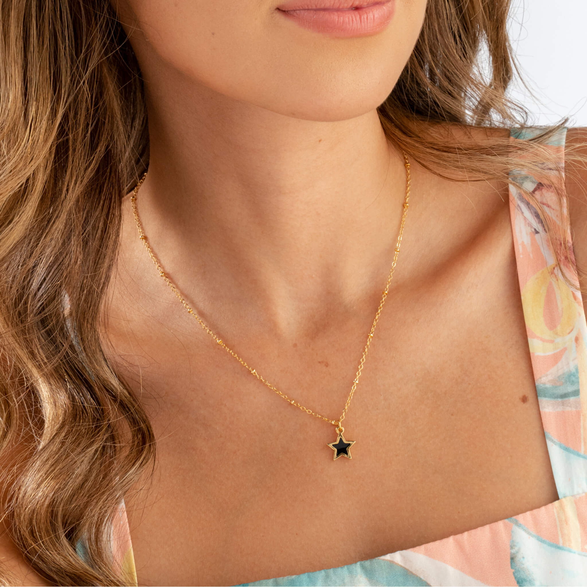 Black Star Necklace – Dulce Encanto