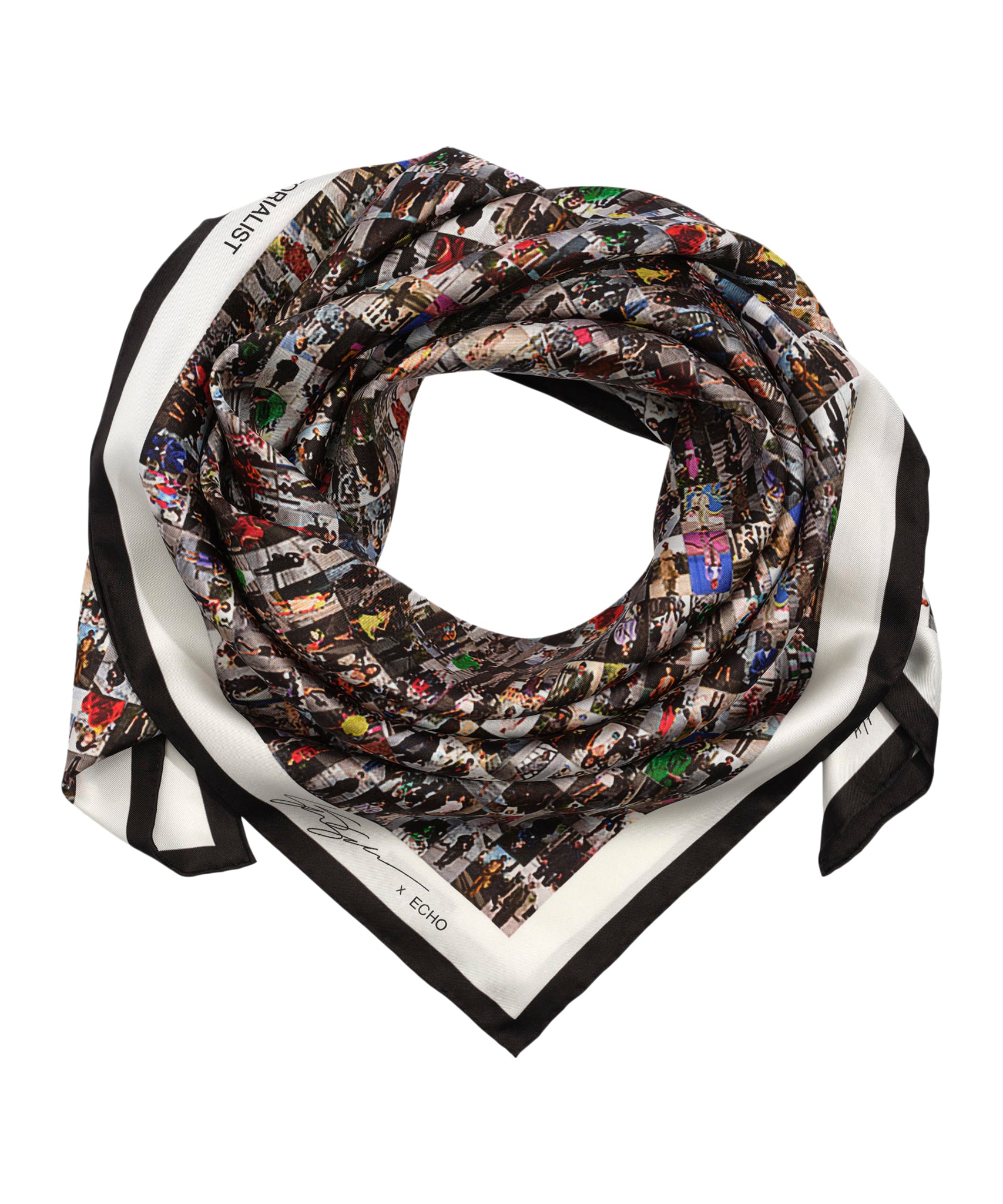 Women's Silk Scarf | Limited-Edition by Scott Schuman | Echo100