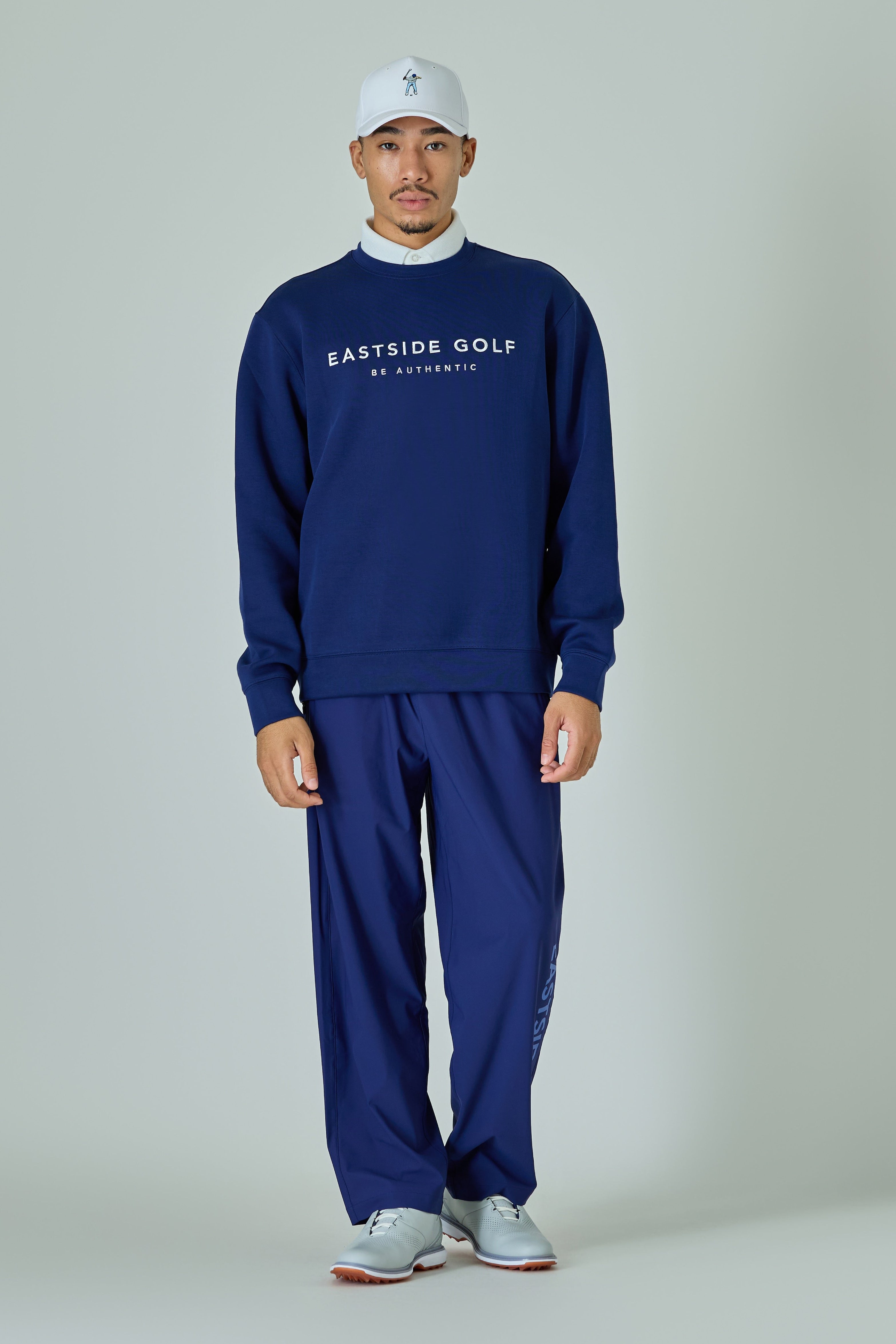 LS DOUBLE KNIT CREW/ フロントロゴクルーニット – Eastside Golf