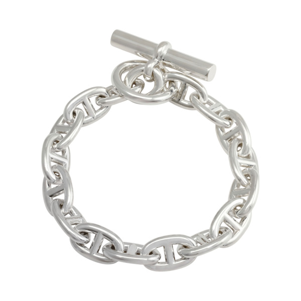 美品] エルメス シェーヌダンクル MM 16コマ H101994B ブレスレット