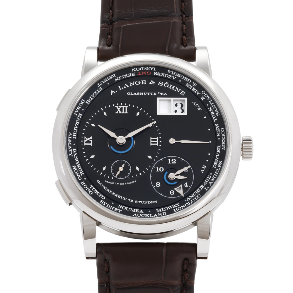 中古] ランゲ＆ゾーネ ランゲ1 タイムゾーン ホワイトゴールド750