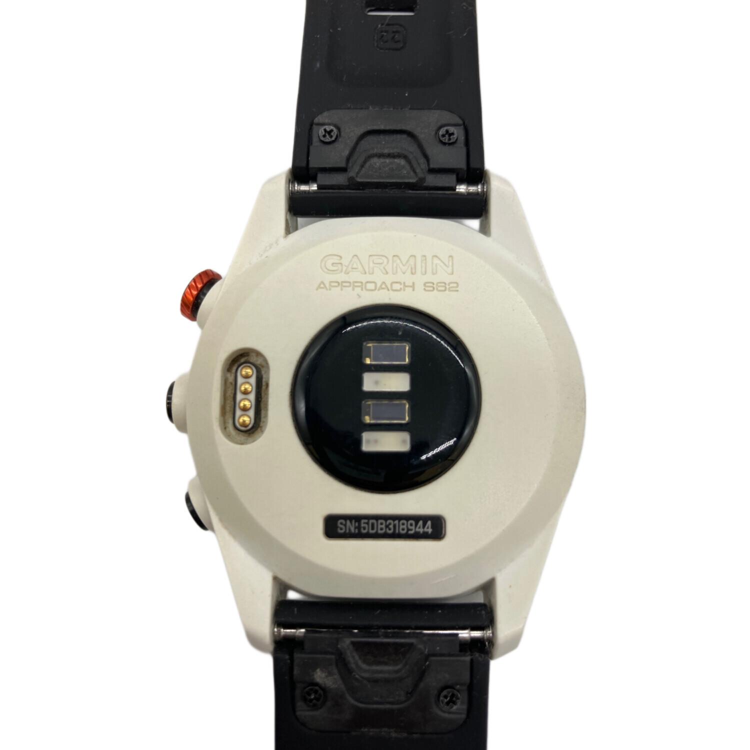 GARMIN (ガーミン) ゴルフGPSナビ APPROACH S62 ホワイト×ブラック