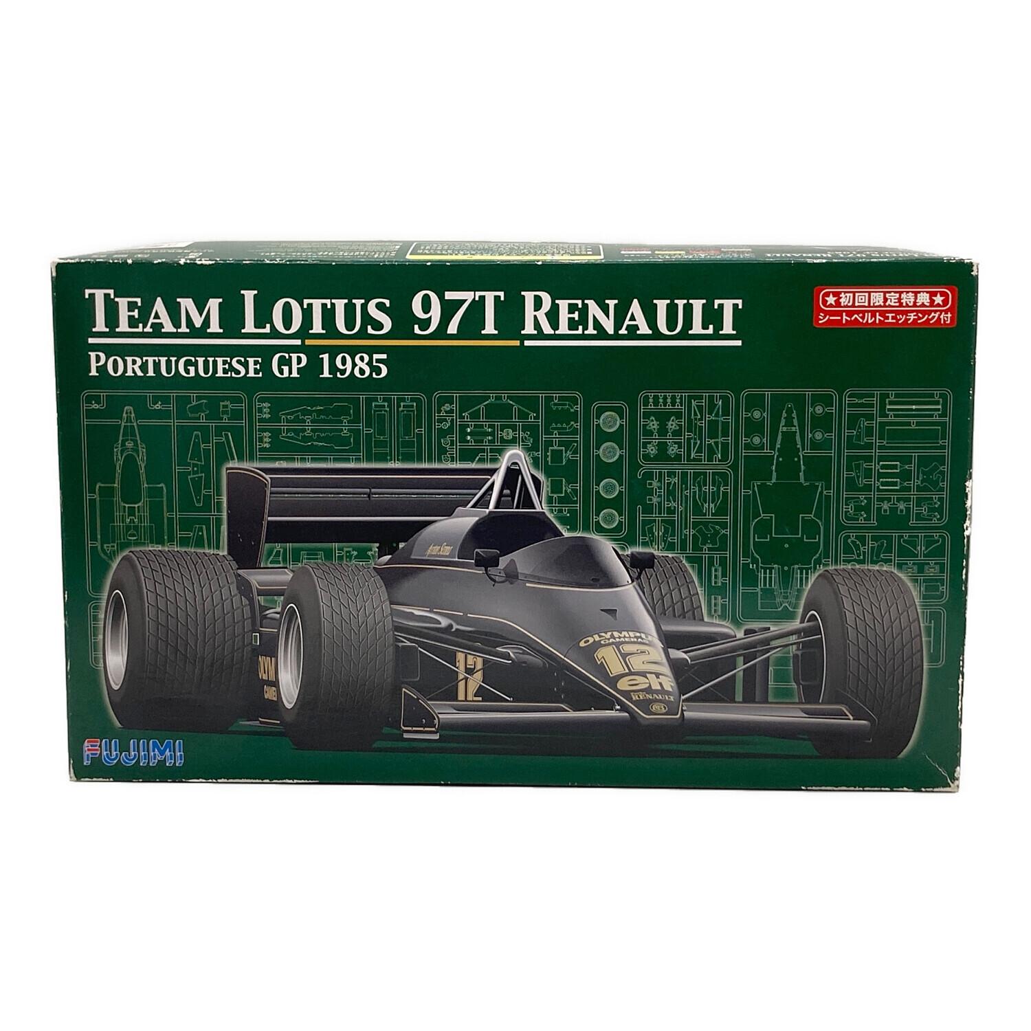 FUJIMI (フジミ) レーシングカープラモデル チームロータス 97T ルノー
