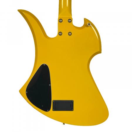 Burny (バーニー) エレキギター MG-145S YELLOW HEART hide MODEL 日本