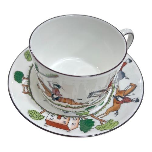 Wedgwood (ウェッジウッド) カップ&ソーサー ハンティングシーン 2P