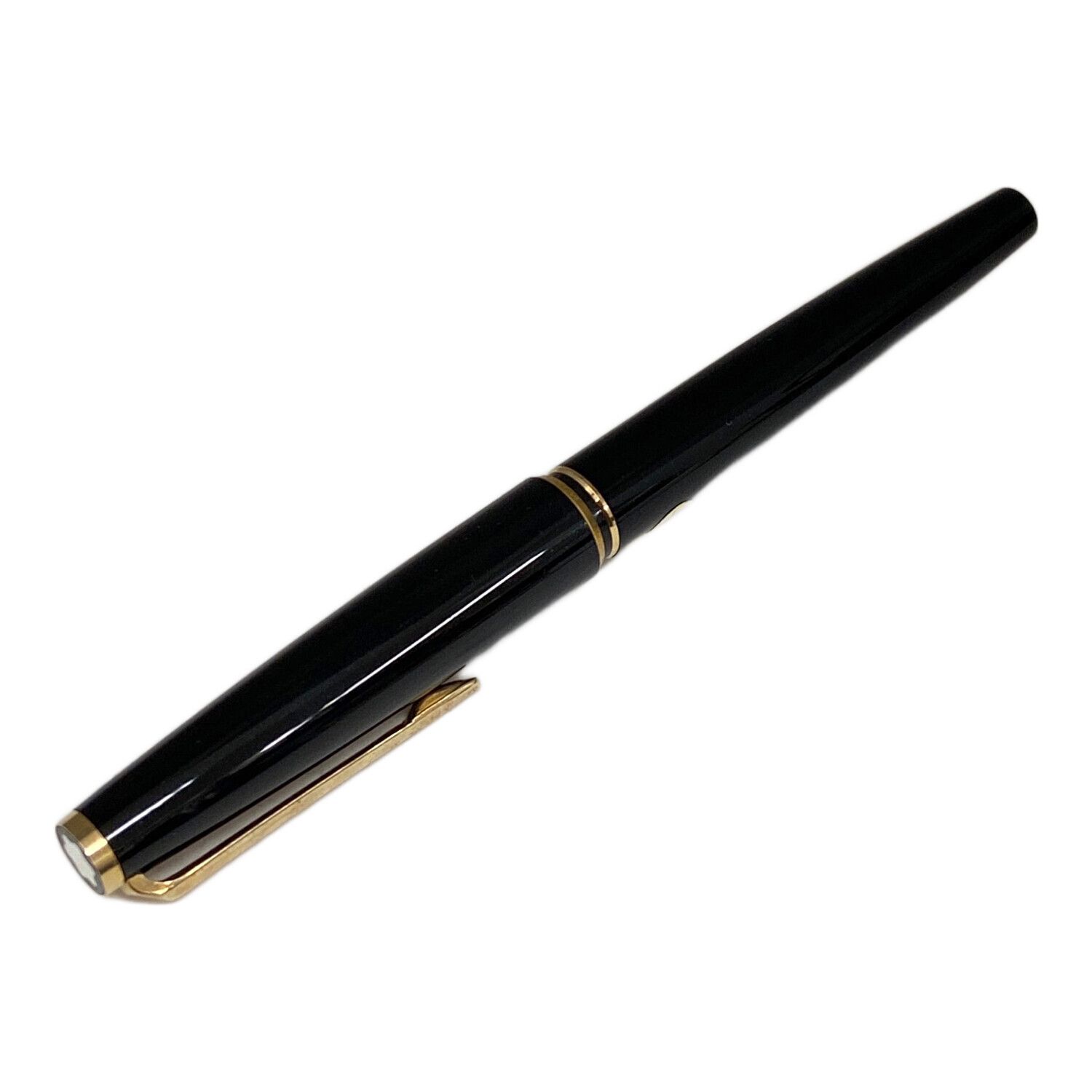 MONTBLANC (モンブラン) 万年筆 ブラック×ゴールド 585刻印