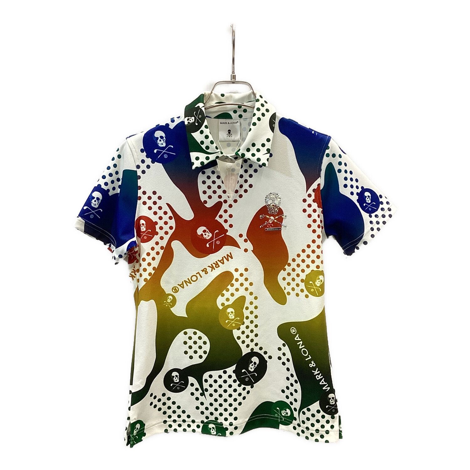 MARK & LONA ノースリーブレディースポロシャツ 36 マークアンドロナ