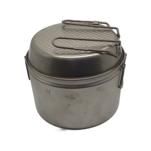 廃盤超希少 Snow Peak チタンミドルクッカー 【公式通販】