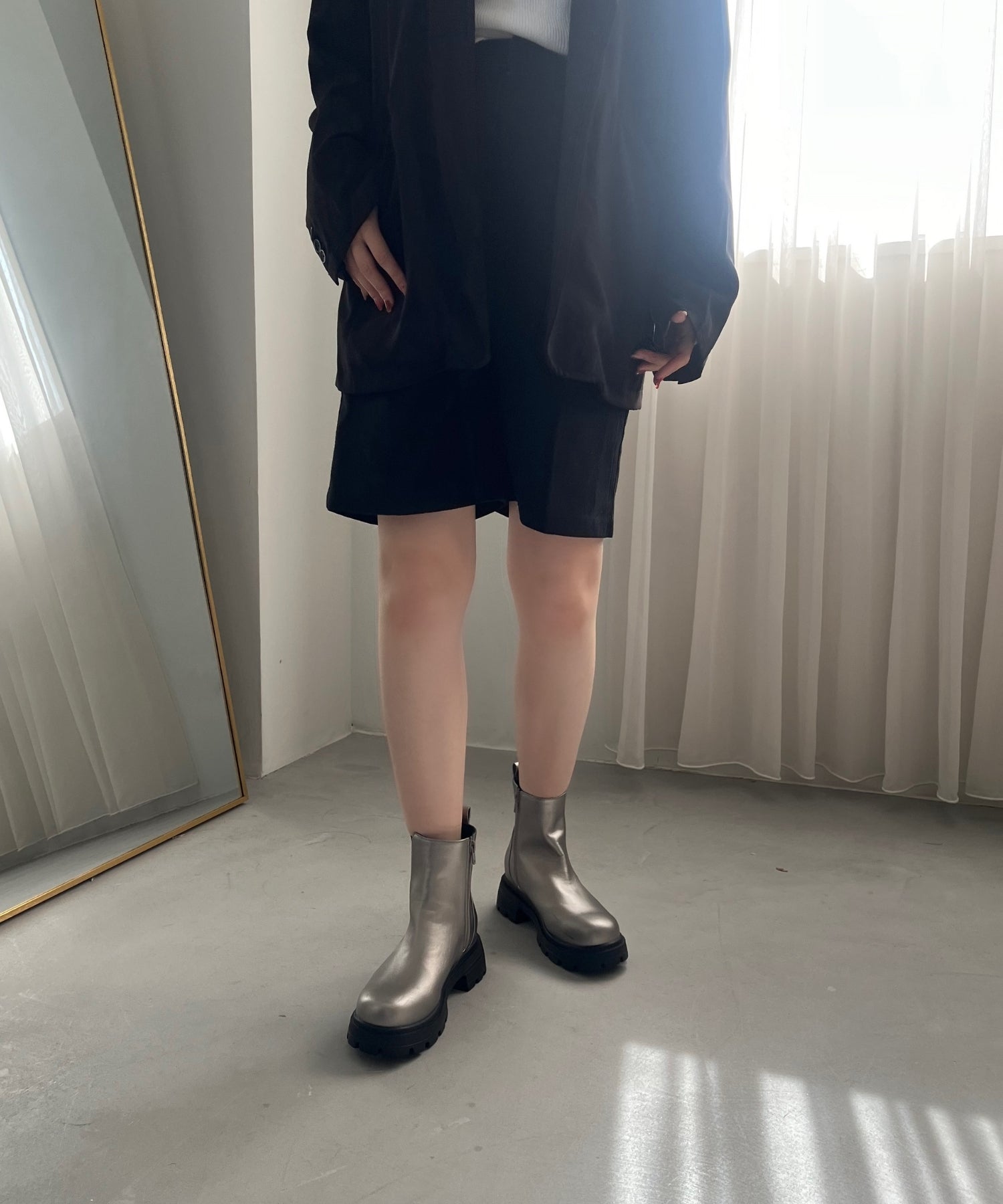 タンクソールサイドゴアショートブーツ/41414 – ORIENTALTRAFFIC