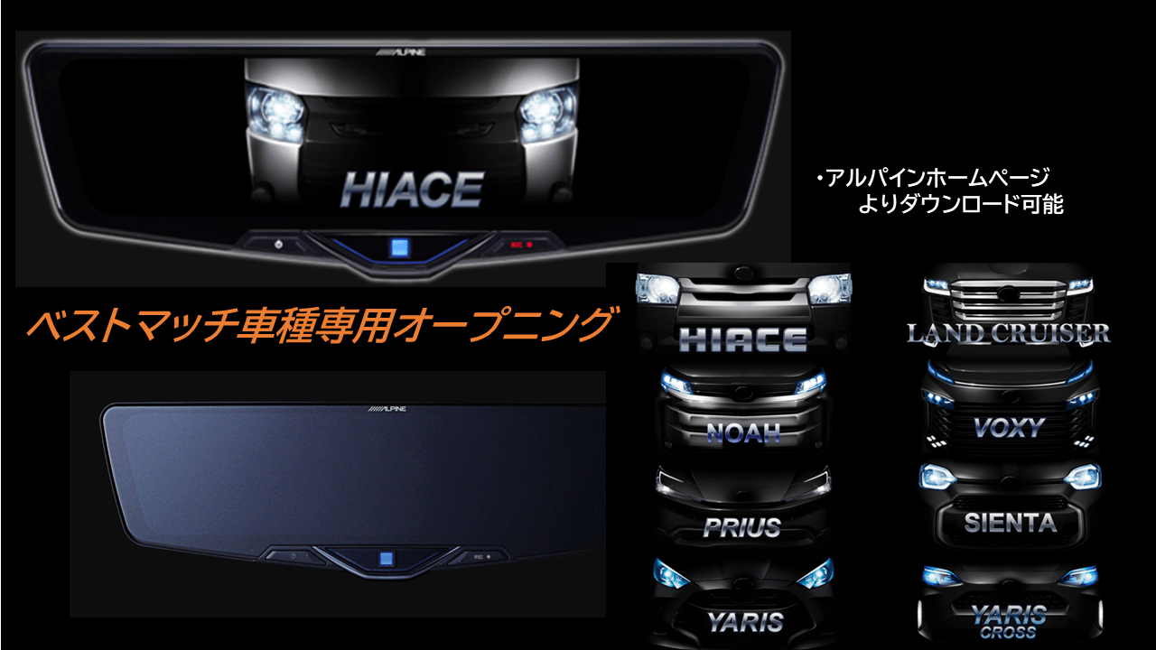 12型ドライブレコーダー搭載デジタルミラー2025モデル 車内用リア