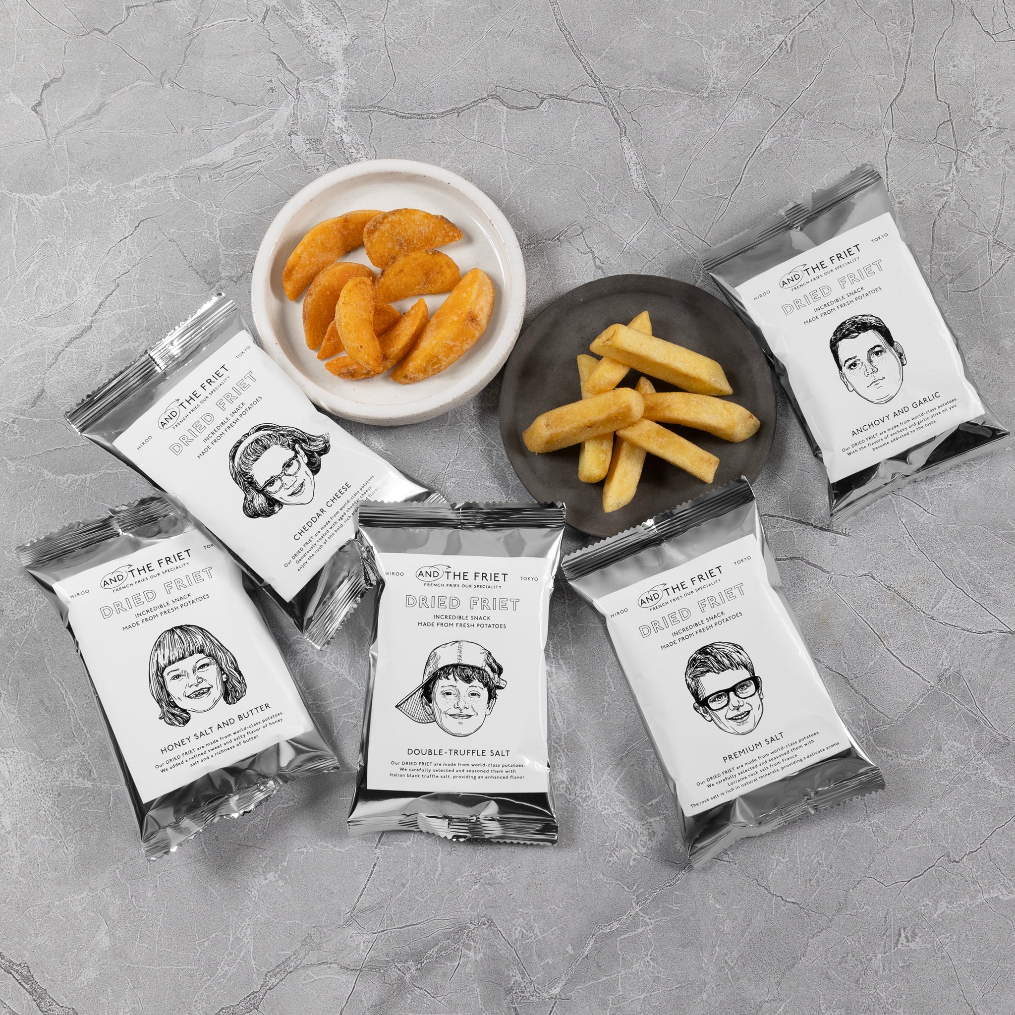 ミニ5個：MINI 5-PACK GIFT BOX｜アンド ザ フリット公式通販