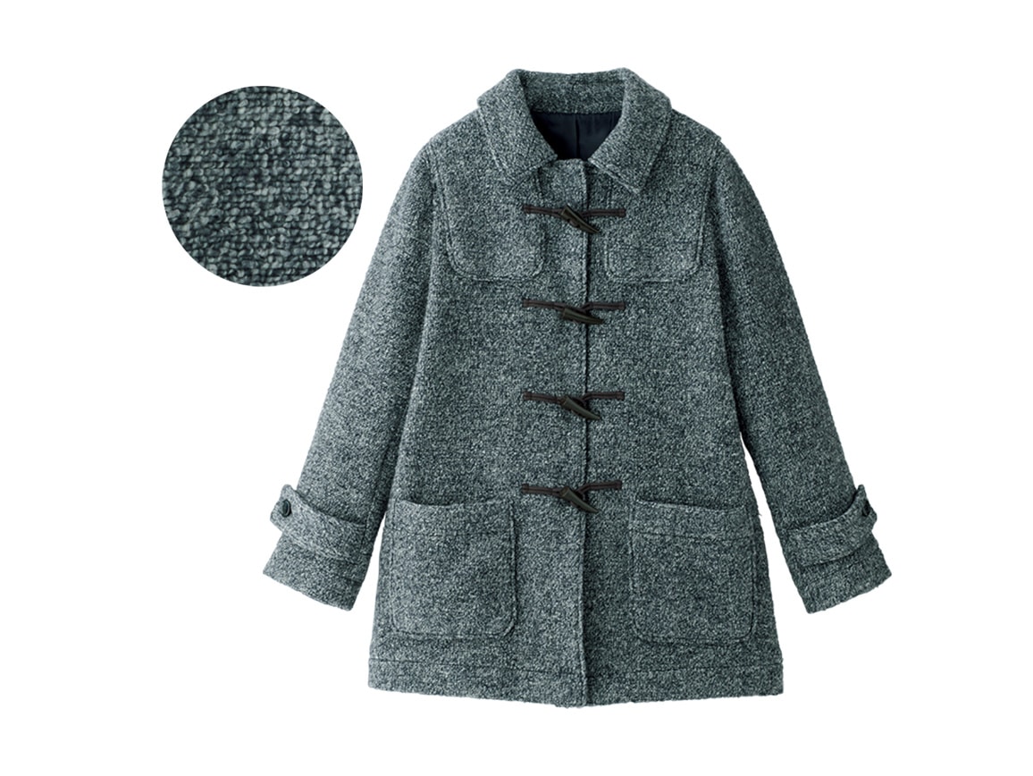 muta ムータ ダッフルコート(グレー)Lサイズ 【公式通販】