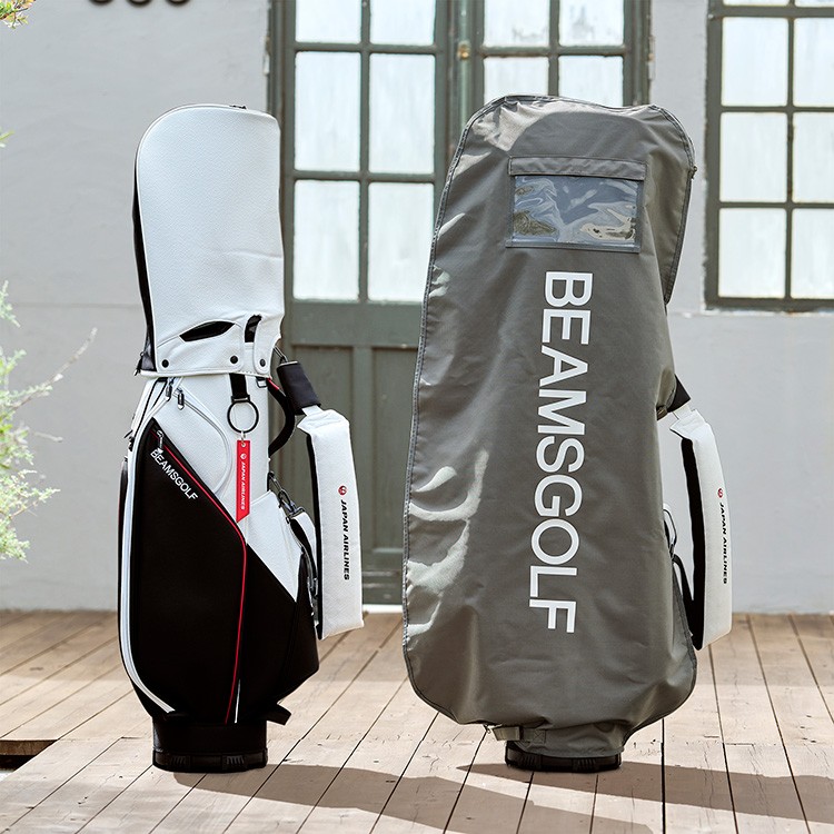 BEAMS GOLF] JALオリジナル キャディバッグ＆ボストンバッグ(ボストン