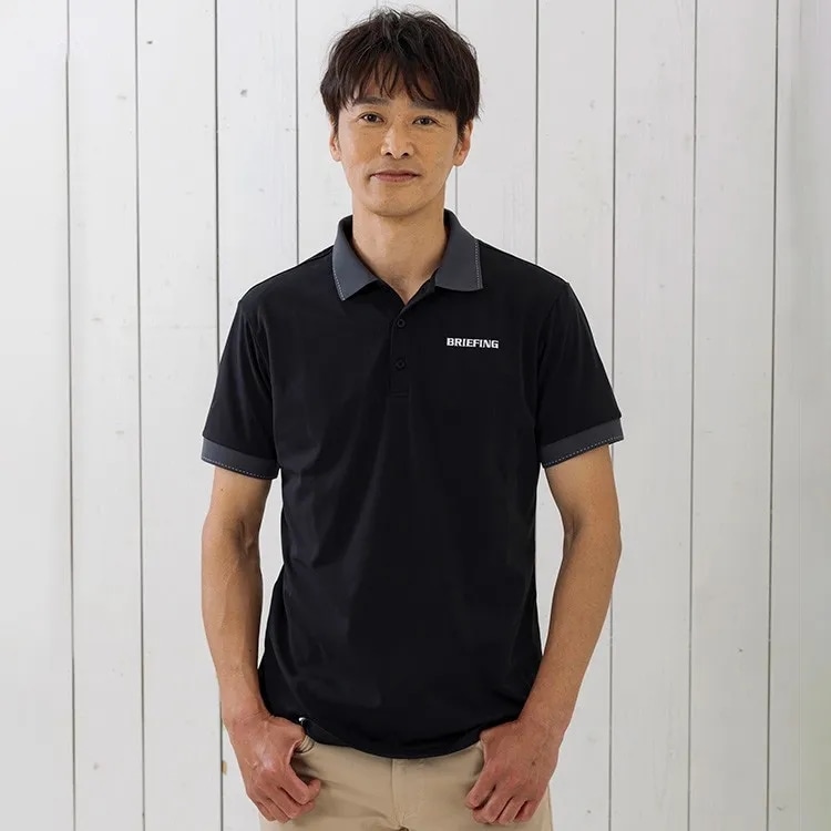 ブリーフィング]JALオリジナルポロシャツ MS TOUR POLO JAL BLACK M(M