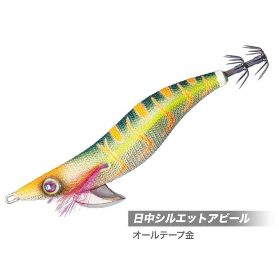 メジャークラフト エギ 餌木蔵 EGZ-3.5号 #022ゴールドグリーン(全金