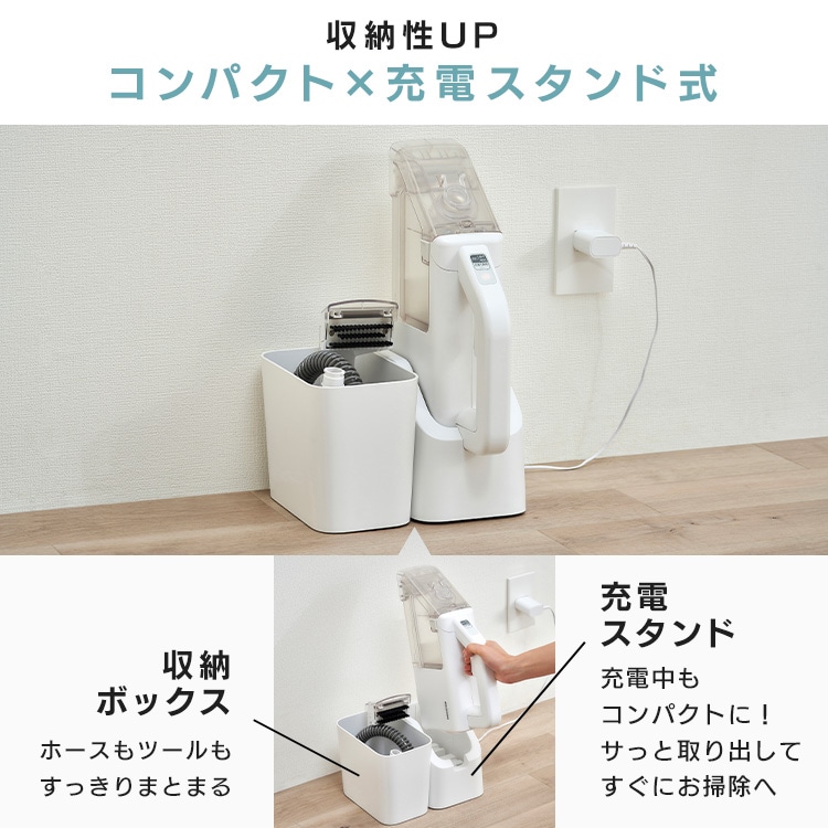 ハンディリンサークリーナー RNSK-B200D-W ホワイト