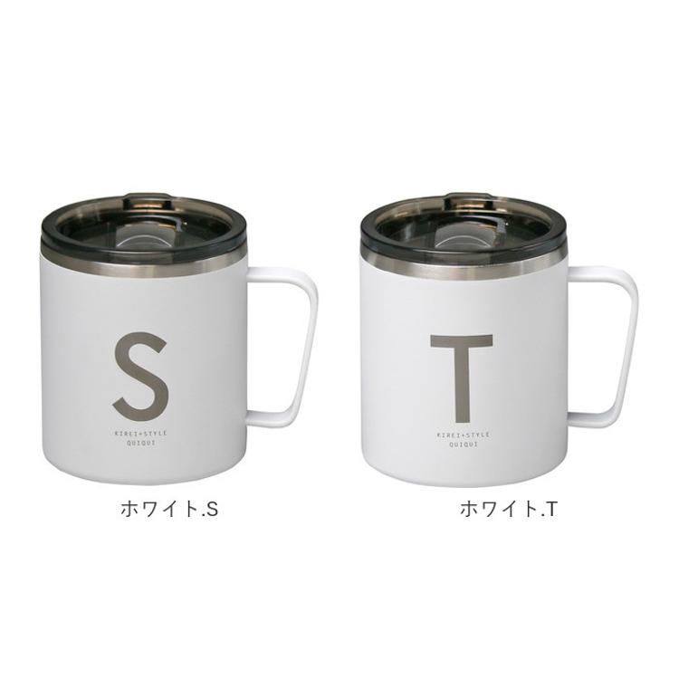 ステンレス マグカップ 蓋付き アルファベットマグ 通販