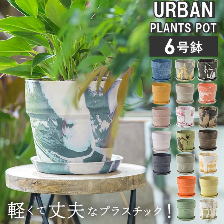 植木鉢 プラスチック おしゃれ 6号 通販 鉢カバー 6号鉢 プランター