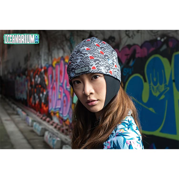 mic21ダイビングショップ[ OCEANARIUM ] ビーニー NEOPRENE BEANIE(S/M