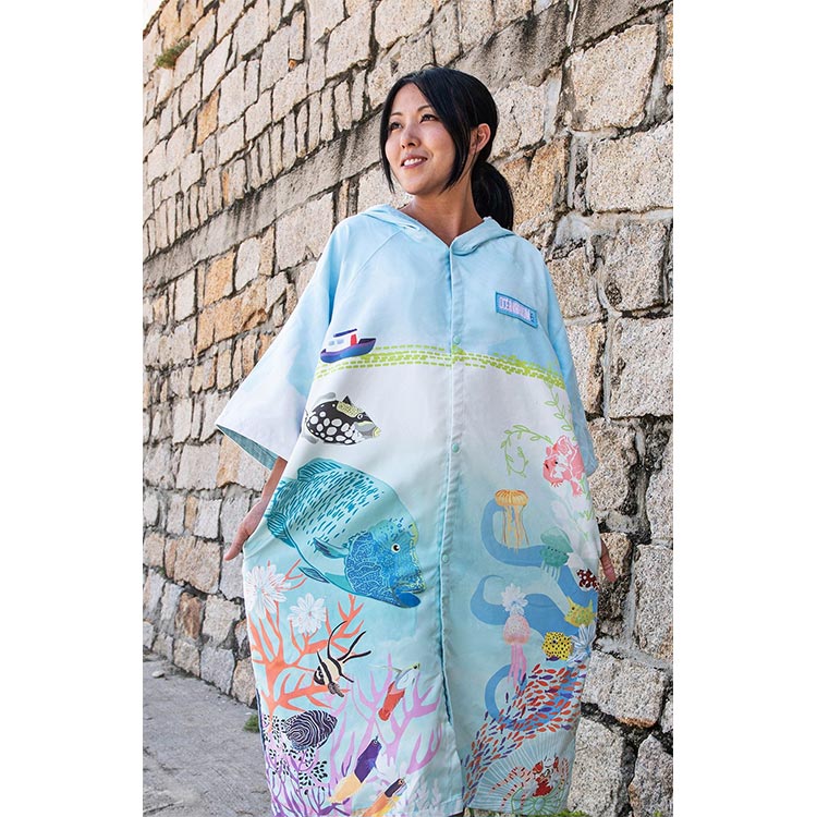 mic21ダイビングショップ[ OCEANARIUM ] お着替えポンチョ ドライ