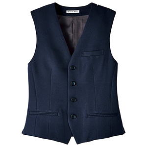 メンズ ベスト FV1012M－8 ネイビー| 作業服・作業着