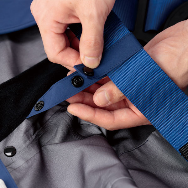 フルハーネス対応 レインベルデNゴアテックス 高視認 蛍光イエロー