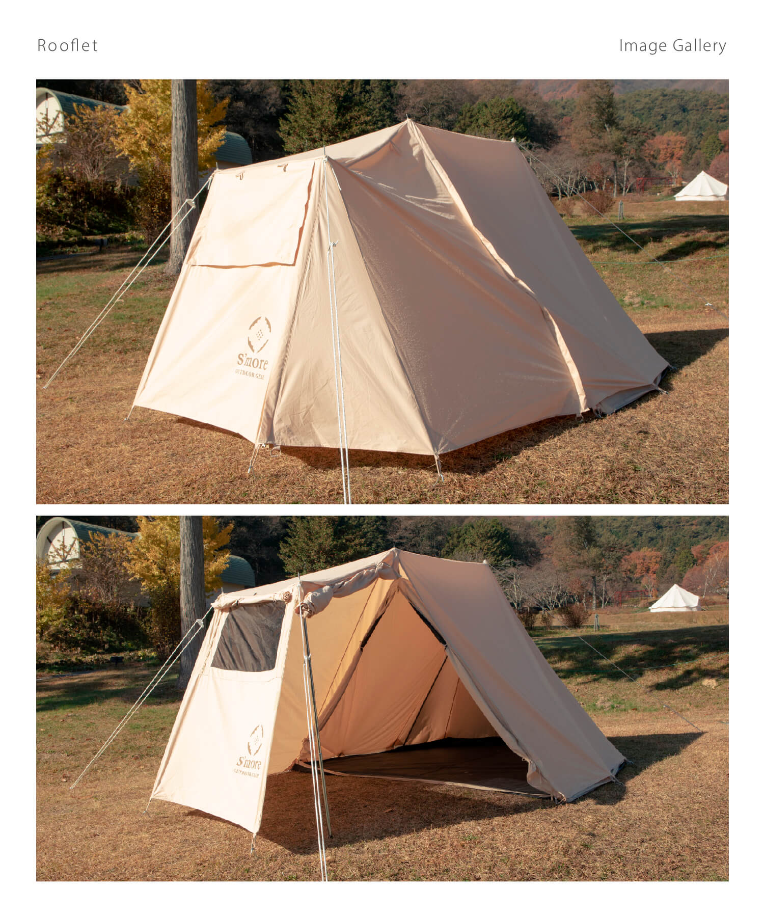 Rooflet 】ルーフレット ポリコットン小型テント – 【公式】S'more