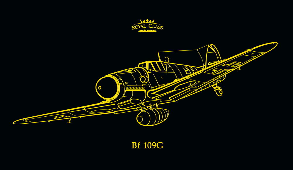 エデュアルド 1/48 Bf 109E 2機 ロイヤルクラス おまけデカール付き