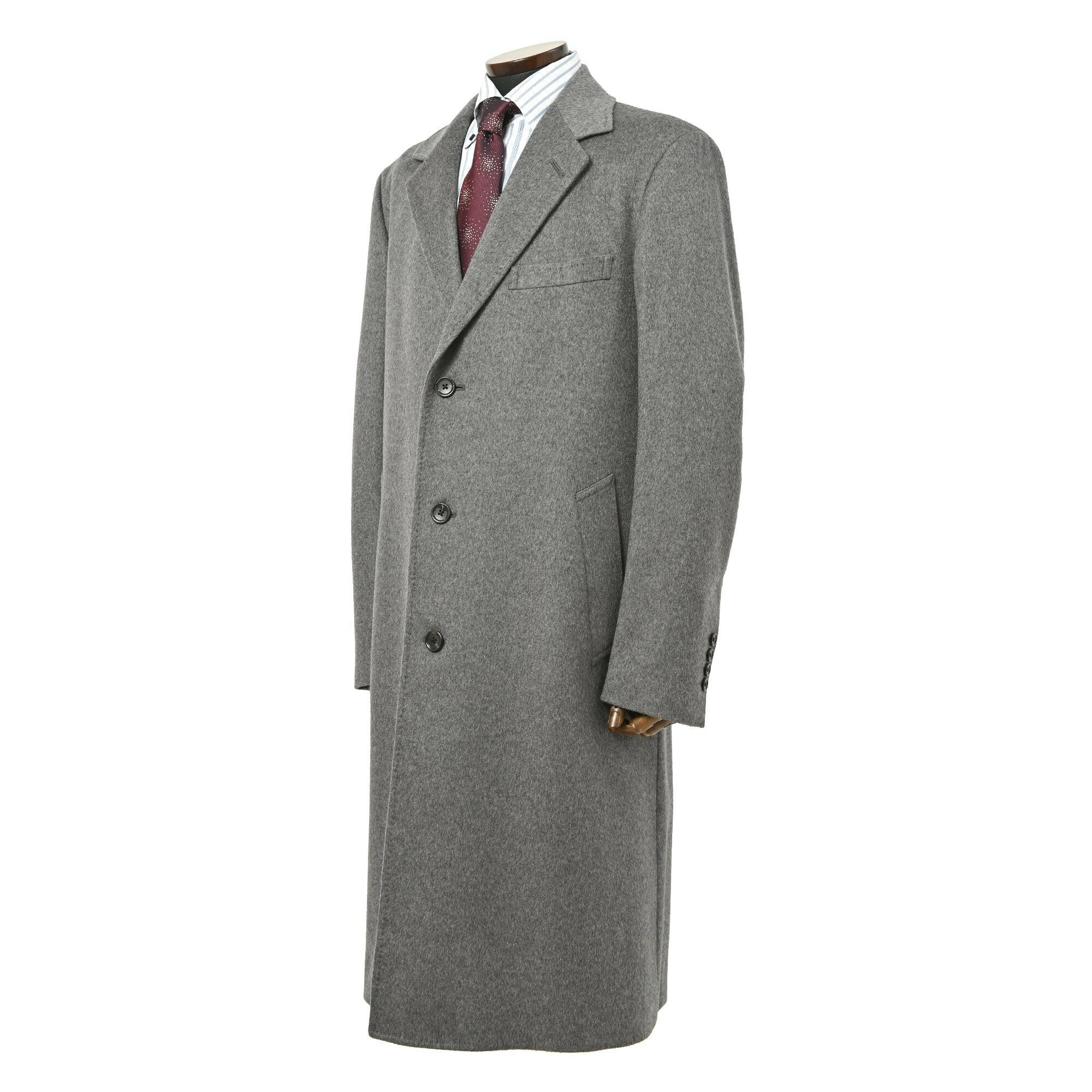 COLOMBO（コロンボ） カシミヤ チェスター フィールド コート / グレー
