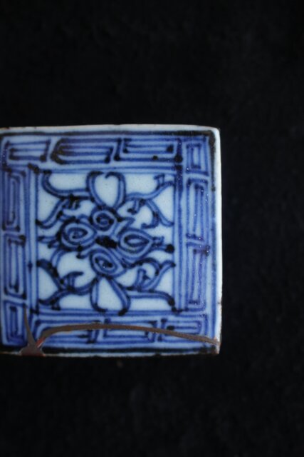 中国清時代 岩深珍蔵 新渡青花 馬図鉢 2客 東キ7-1230☆2Fトヒニ 中国