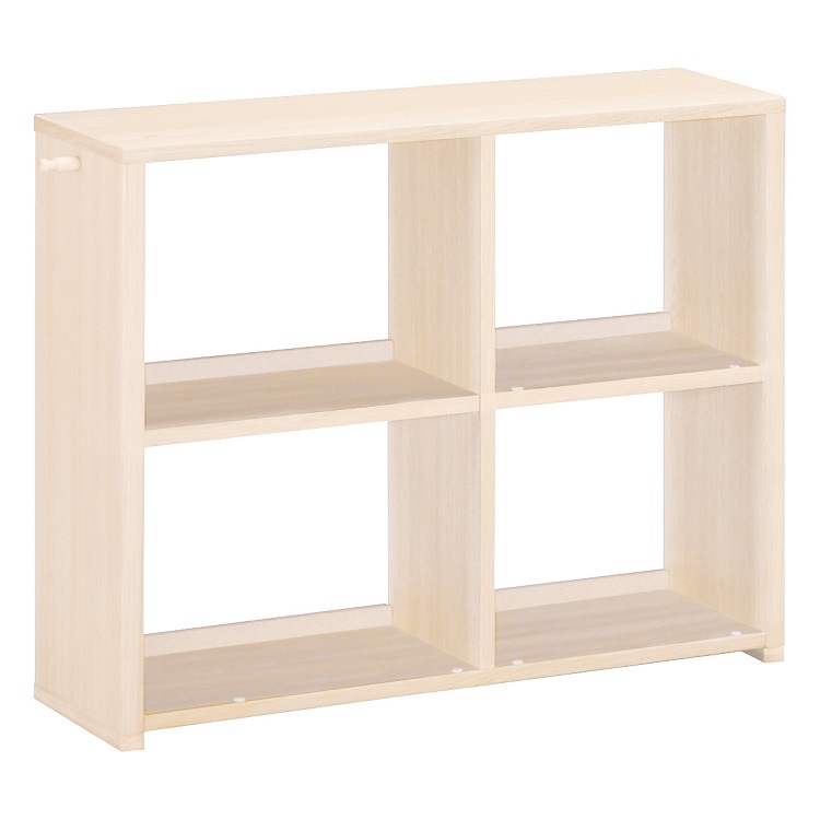 書棚 オープンタイプ 幅100cm QS3586 シアーホワイト 通販 | 【公式