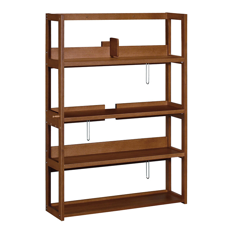 Buona scelta 書棚 オープンタイプ 幅105cm QT3085 モカブラウン 通販