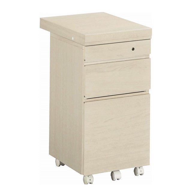 Buona scelta デスクワゴン 幅36cm（デスク奥行60cm用）ST0054 シアー