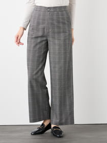 3buy40%OFF！対象商品】ミックスグレンチェックパンツ（6205433