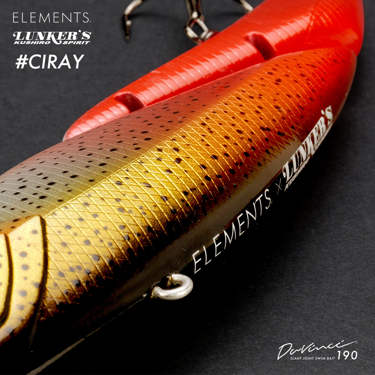 ダヴィンチ190 #CIRAY 受注生産モデルのご案内 – ELEMENTS®