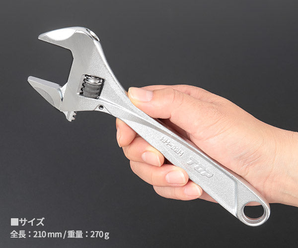 TOP ワークワイド（ガタ無しモンキレンチ）HM-32M