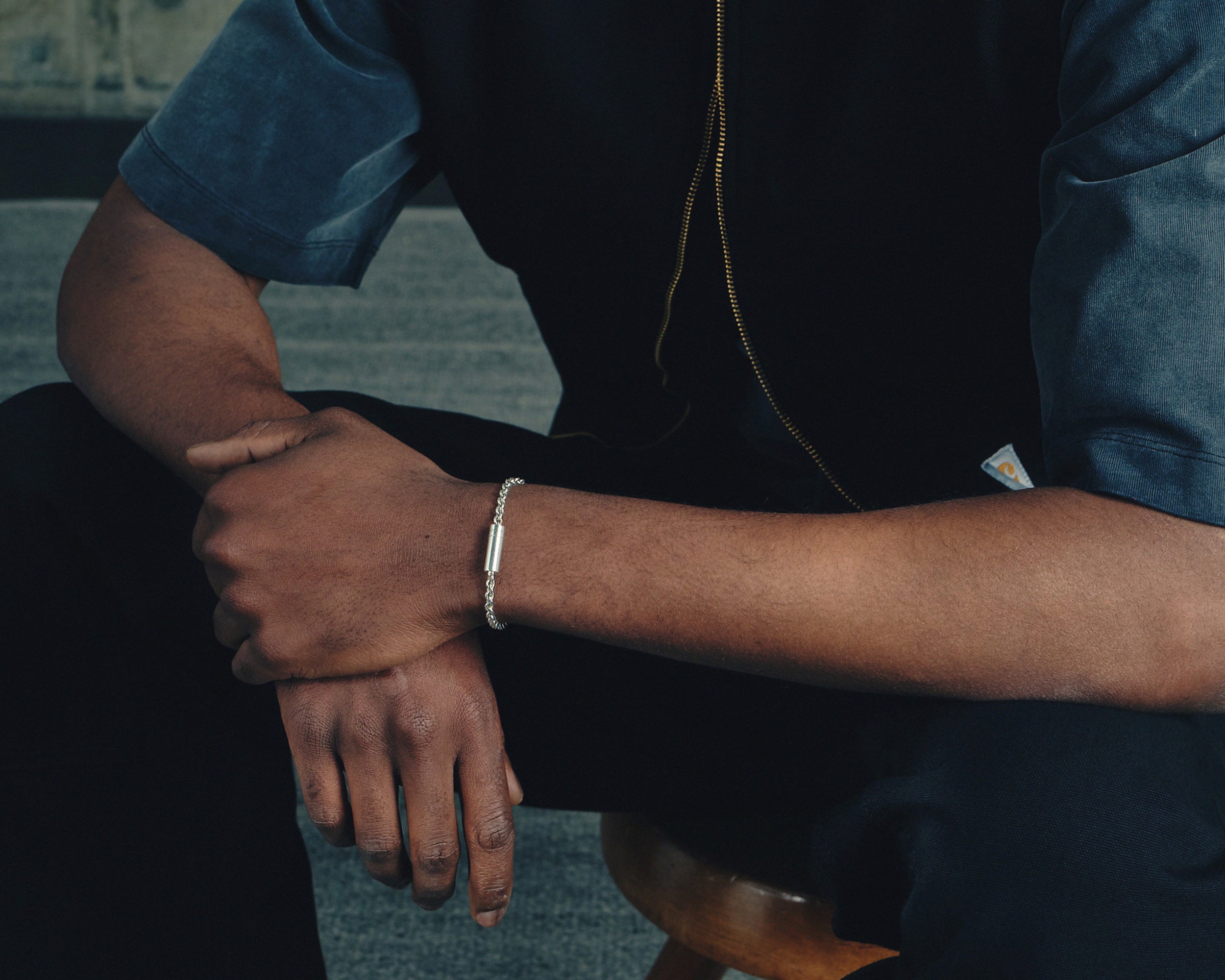 cable bracelet on chain le 11g – le gramme