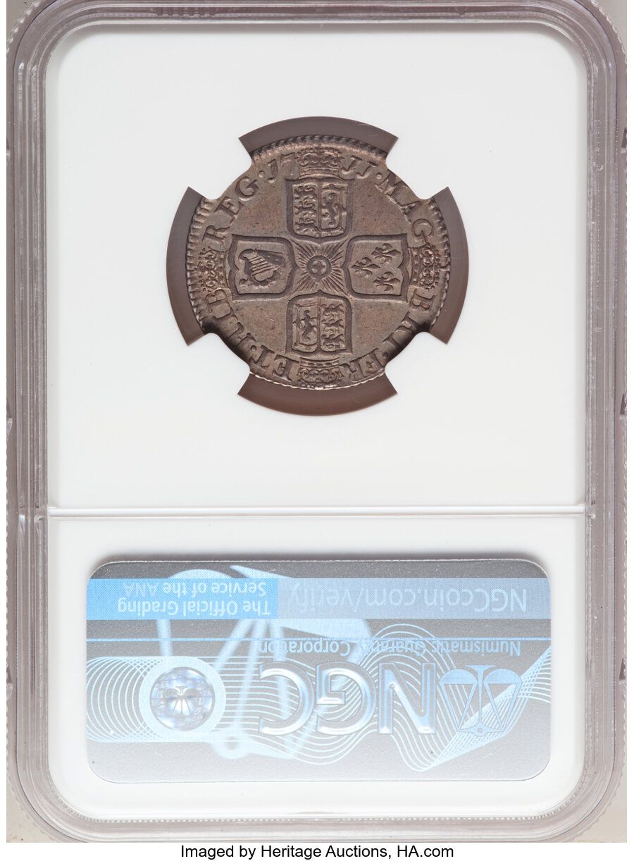 1 Shilling - Anne (4th bust) - United Kingdom – Numista