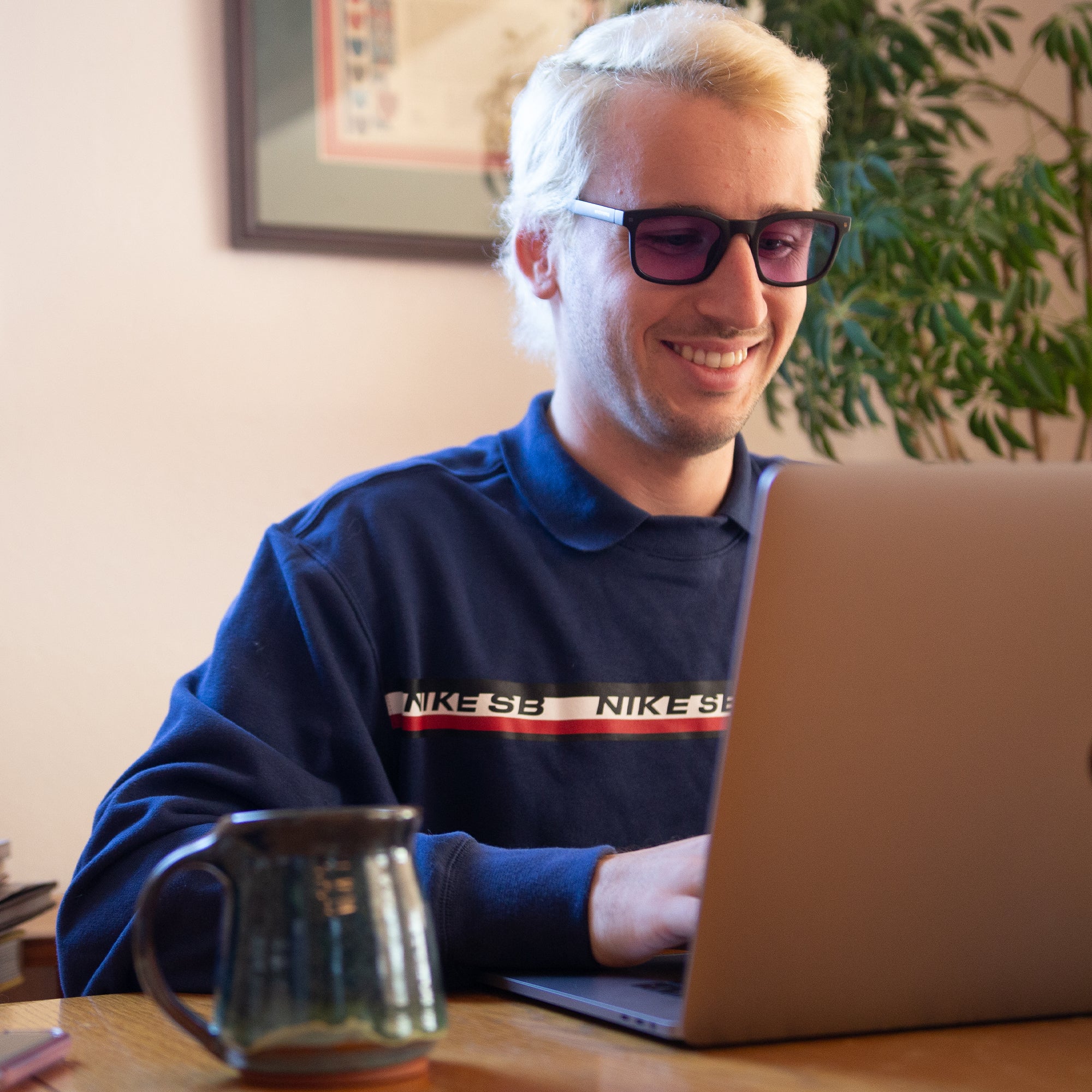 Grayson Matte Black Frame Indoor Universal Glasses