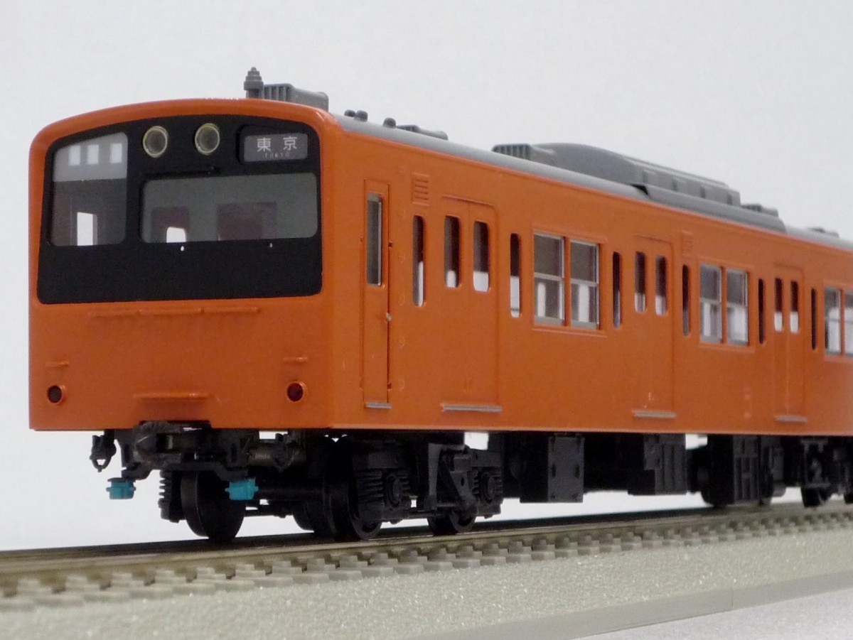 エンドウ 国鉄201系 試作車900番代量産改造後（朱）6輌Bセット 真鍮製