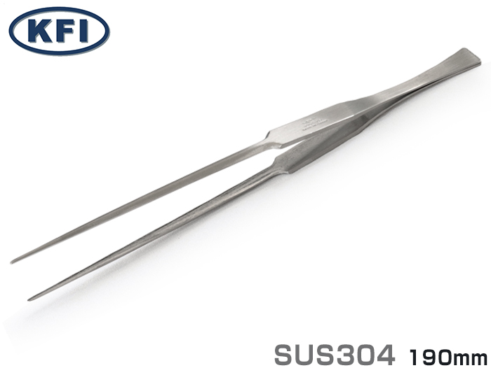 k-23ステンレスピンセット 品番230001 全長120mm | コクゴeネット