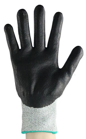 497-M 高耐切創性手袋 ニトリル背抜き | コクゴeネット